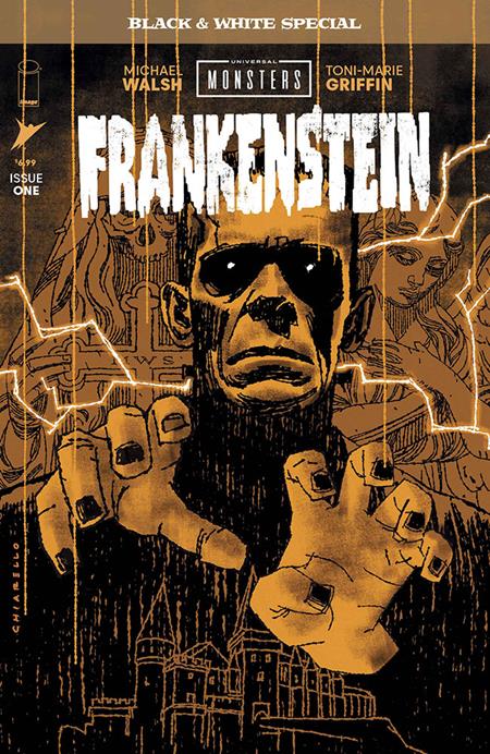 UNIVERSAL MONSTERS FRANKENSTEIN BLACK AND WHITE SPECIAL